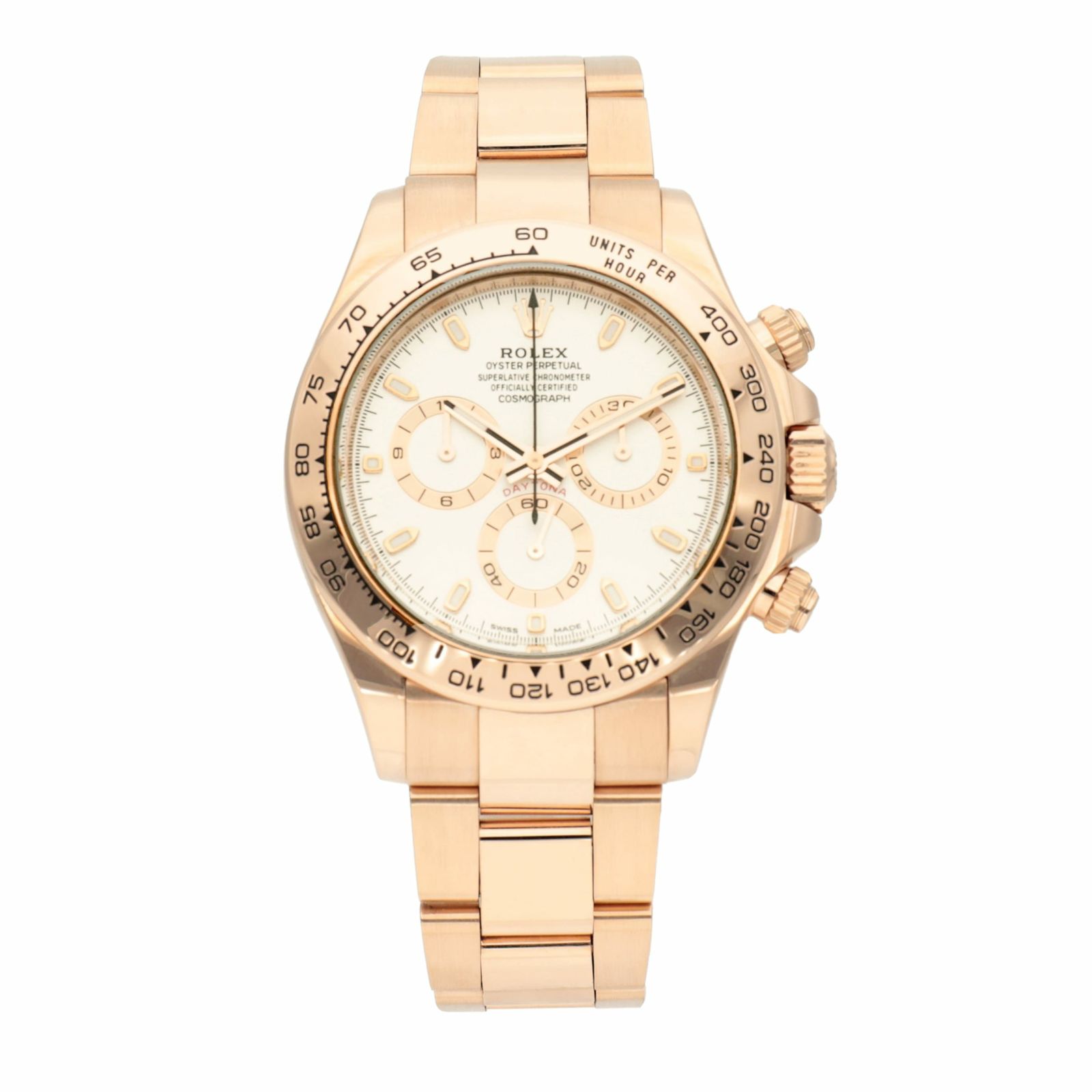 中古A】ロレックス 時計 コスモグラフデイトナ 116505 アイボリー文字