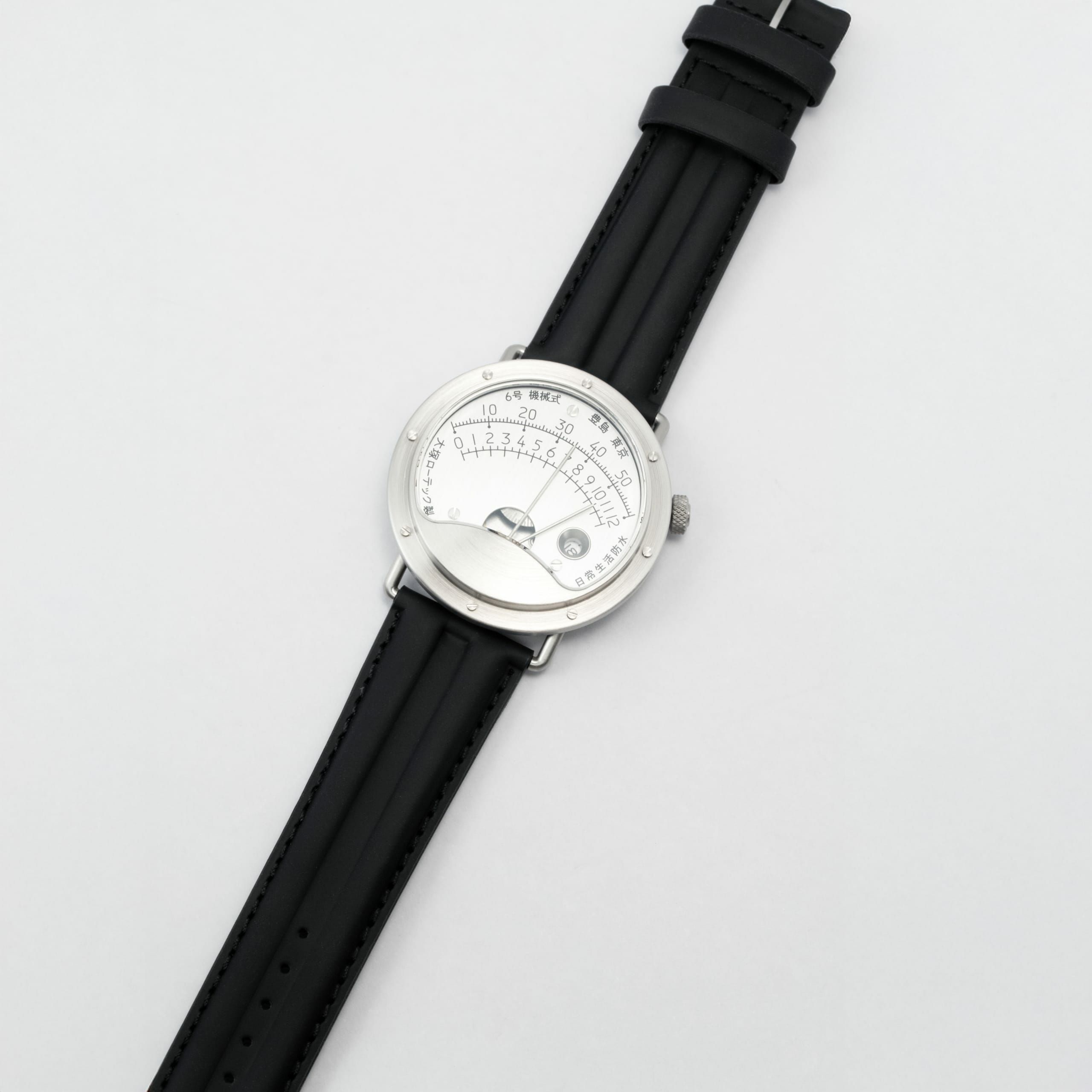 新品】大塚ローテック 時計 No.6号 シルバー文字盤 自動巻き