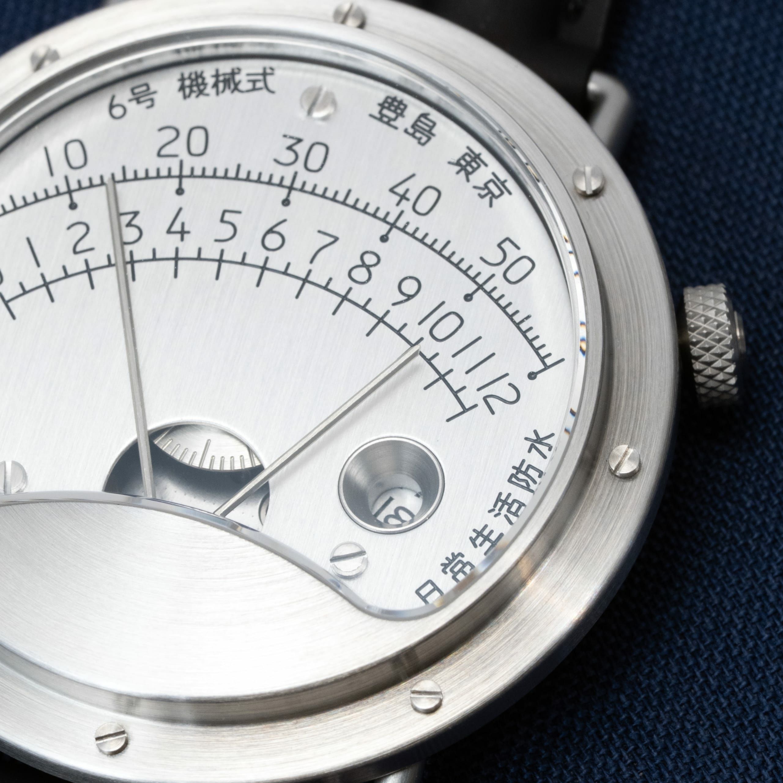 新品】大塚ローテック 時計 No.6号 シルバー文字盤 自動巻き