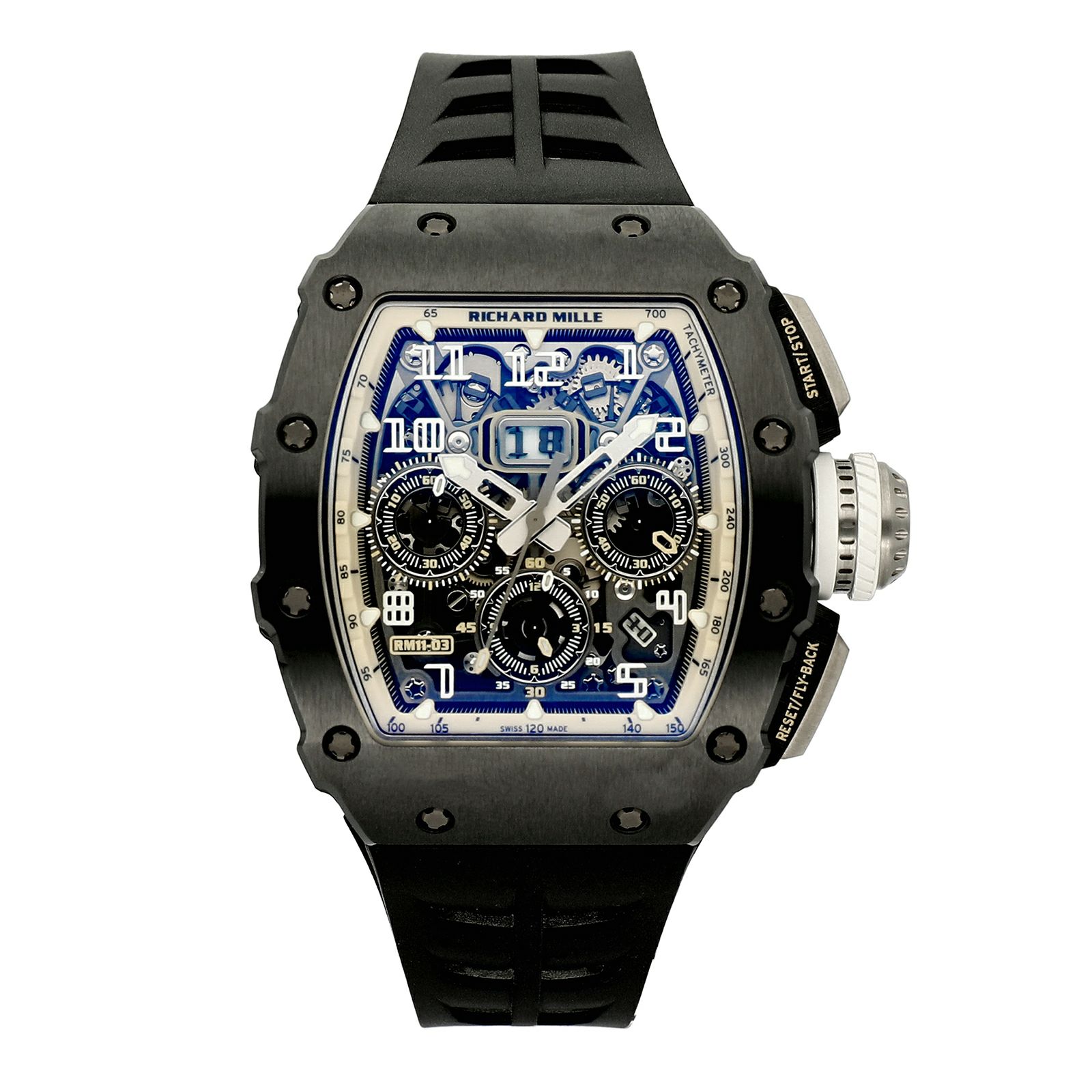 中古】リシャール・ミル RM11-03 TI/TZP オートマチック フライバック