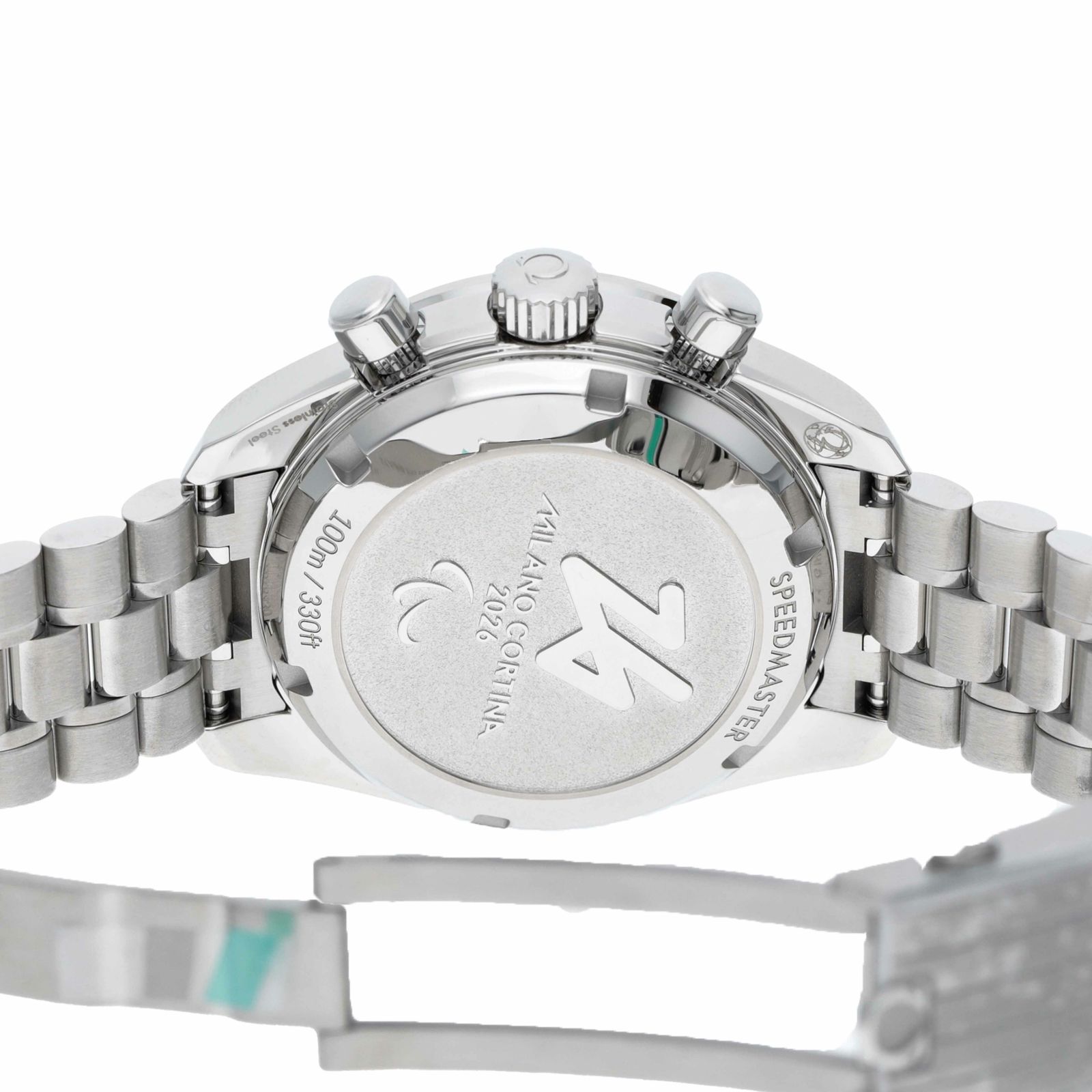 新品】 オメガ 時計 スピードマスター 38 ミラノ・コルティナ2026