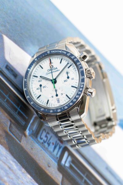 新品】 オメガ 時計 スピードマスター 38 ミラノ・コルティナ2026