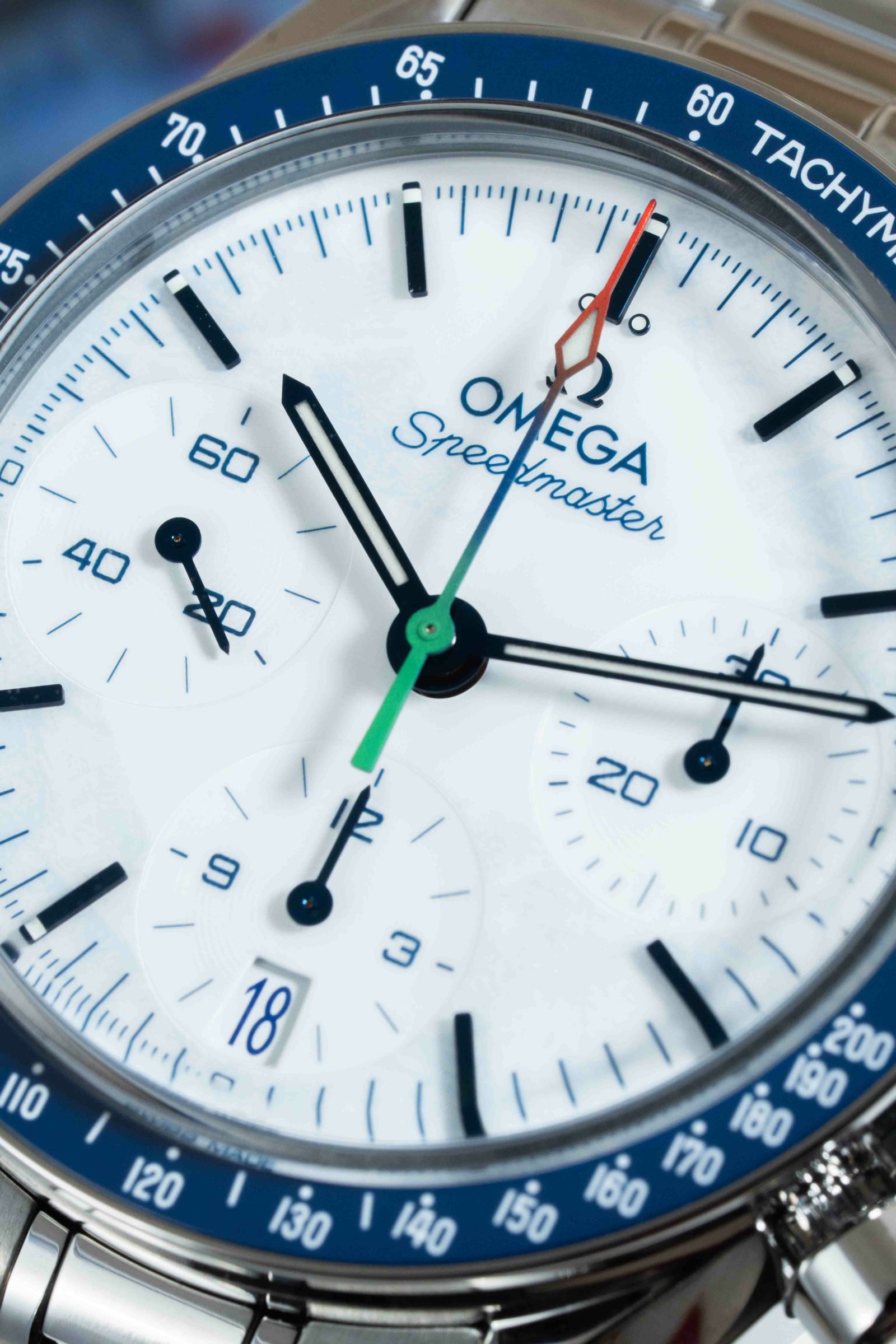 新品】 オメガ 時計 スピードマスター 38 ミラノ・コルティナ2026